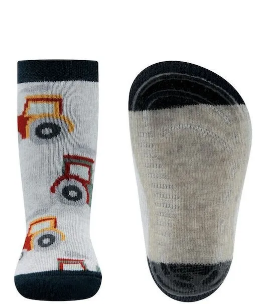 EWERS STOPPER SOCKS 221278-3150 SOFTSTEPS TRACTOR BLUE/GREY