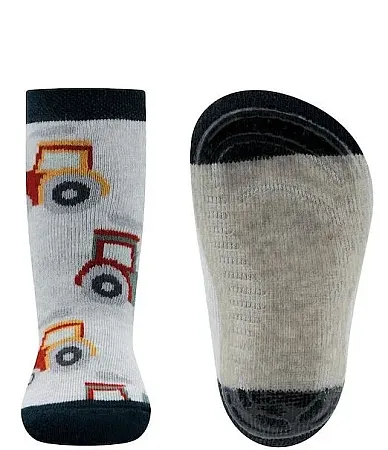 EWERS STOPPER SOCKS 221278-3150 SOFTSTEPS TRACTOR BLUE/GREY