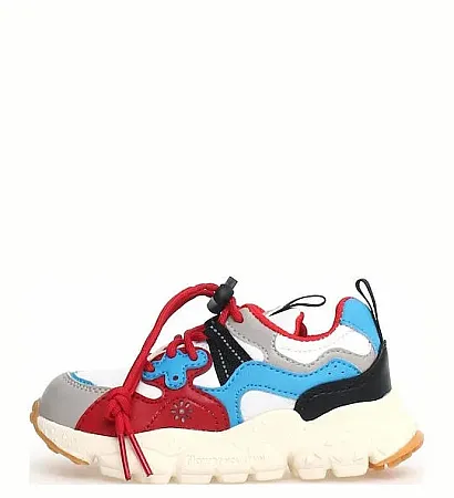 FLOWER M. NATURINO YAMANO 3 J 001201549712-2N01 ECO CALF/MILK-GRANATA-BLUETTE