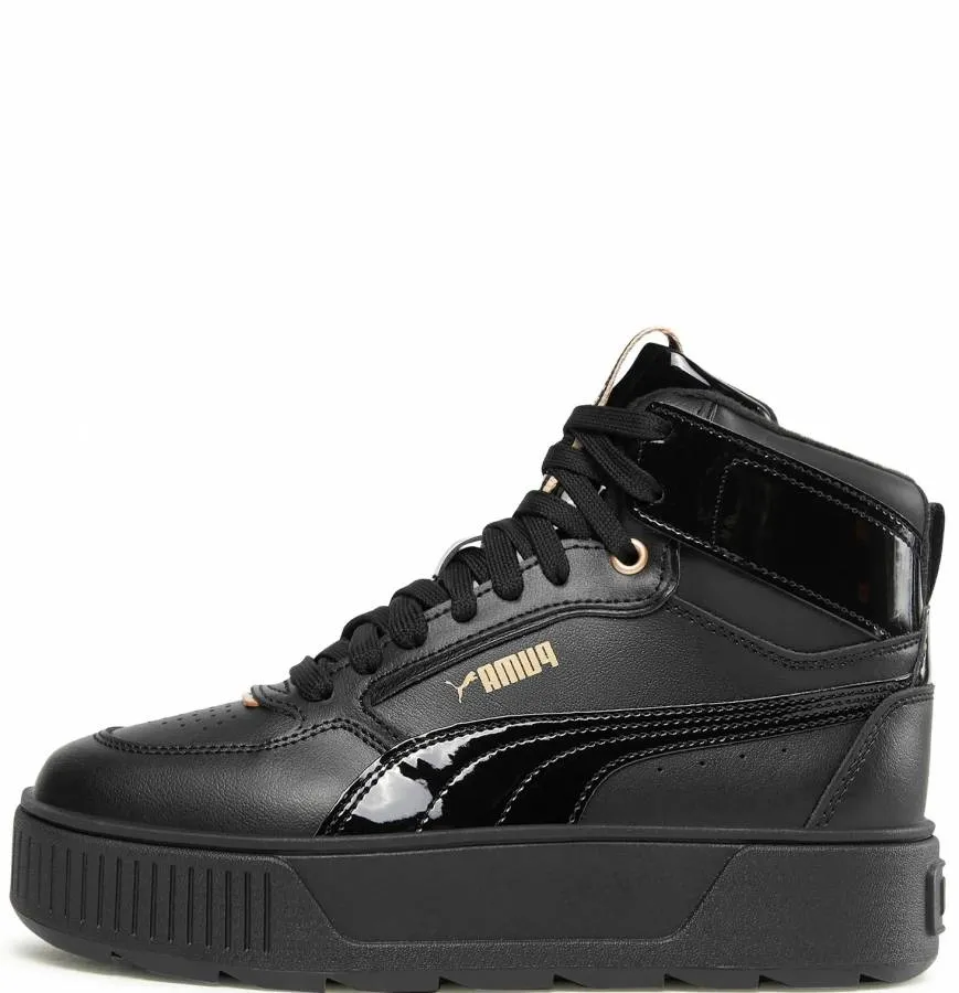 PUMA KARMEN REBELLE MID WTR 387624 03 BLACK/BLACK GOLD