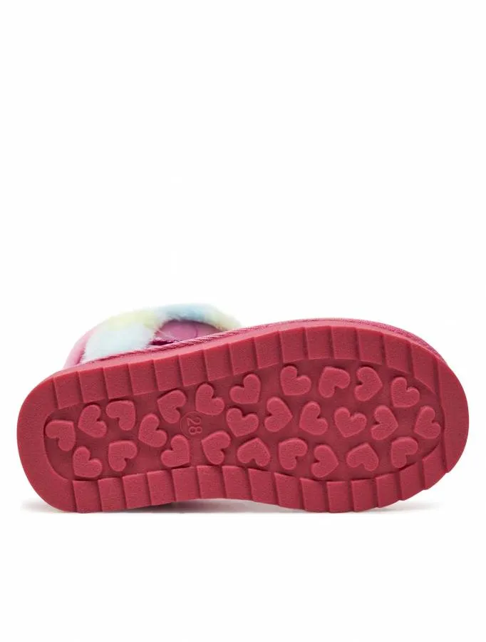 AGATHA RUIZ DE LA PRADA 231980-A A  BOTA CORAZONES FUCSIA