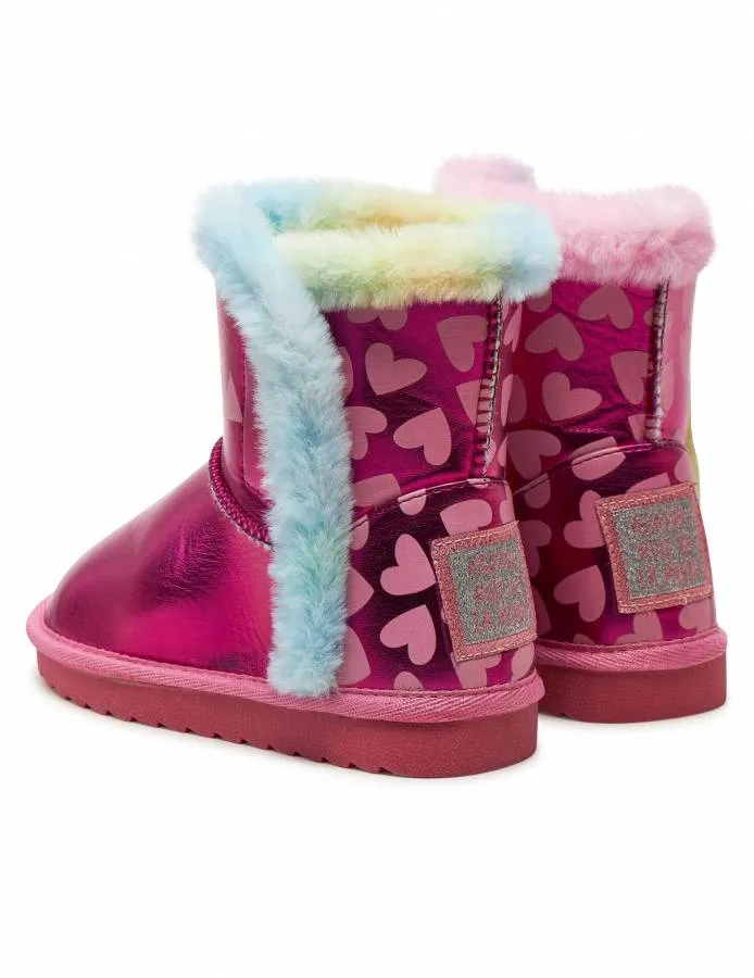 AGATHA RUIZ DE LA PRADA 231980-A 1 BOTA CORAZONES FUCSIA