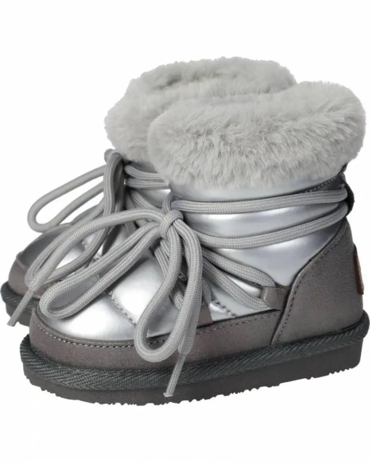 CONGUITOS AUSTRALIAN BOOTS OSSH140102-SILV LACE UP SILVER
