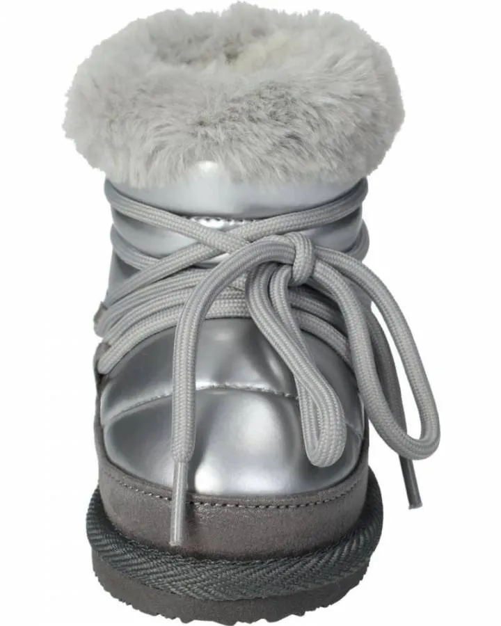 CONGUITOS AUSTRALIAN BOOTS OSSH140102-SILV LACE UP SILVER