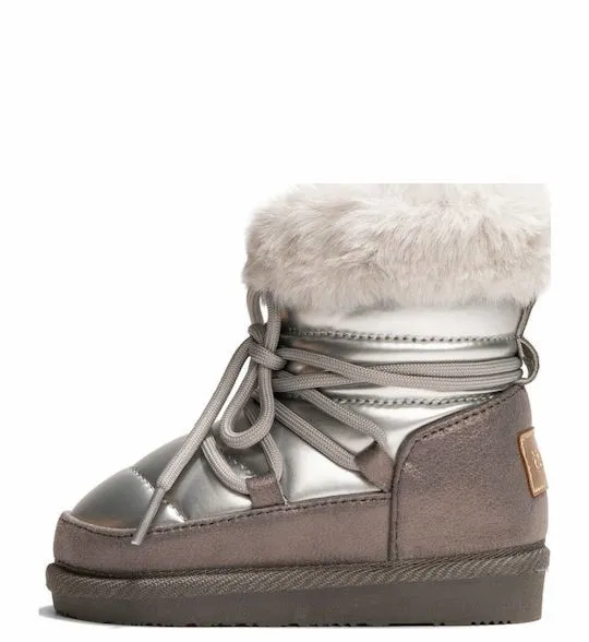 CONGUITOS AUSTRALIAN BOOTS OSSH140102-SILV LACE UP SILVER