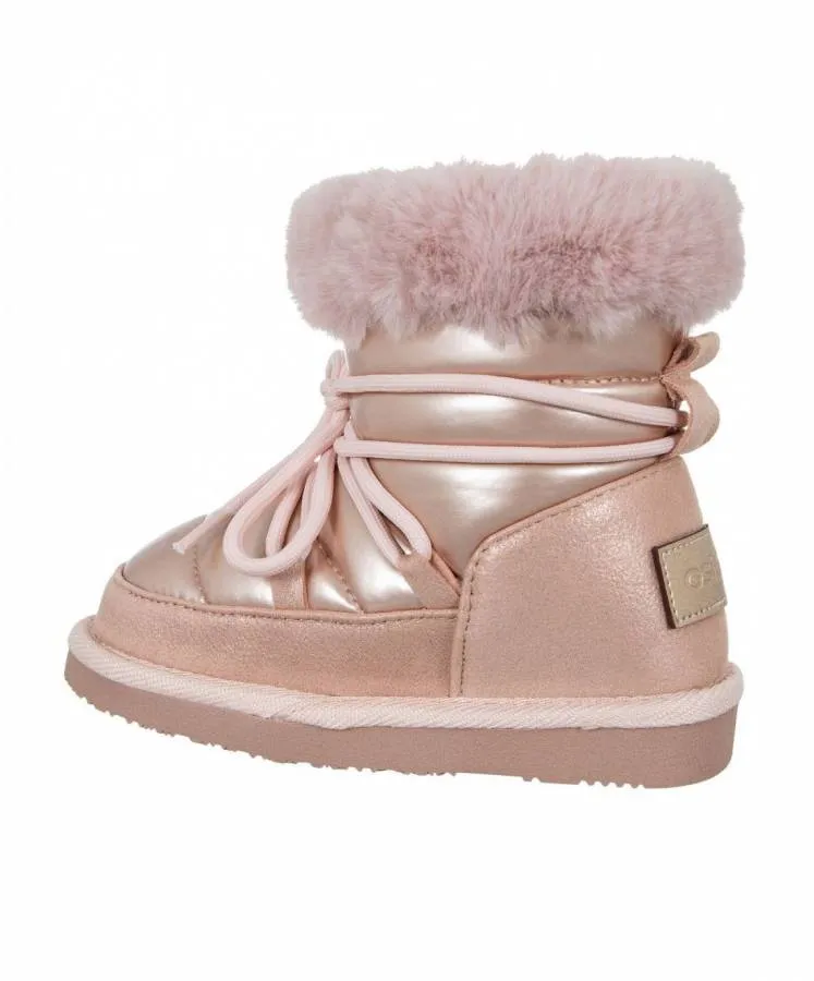 CONGUITOS AUSTRALIAN BOOTS OSSH140102-2PINK LACE UP PINK