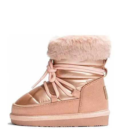 CONGUITOS AUSTRALIAN BOOTS OSSH140102-2PINK LACE UP PINK