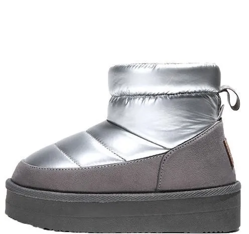 CONGUITOS AUSTRALIAN BOOTS BJSH543004-SILV LACE UP SILVER