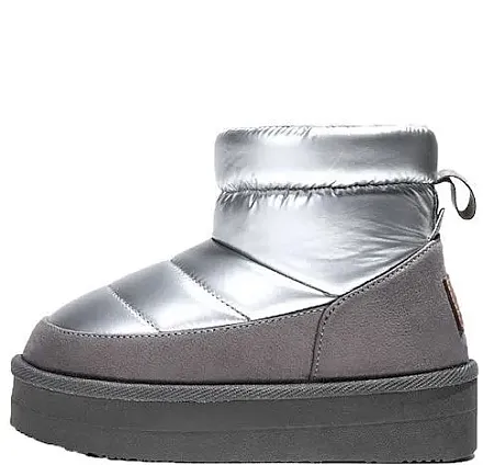 CONGUITOS AUSTRALIAN BOOTS BJSH543004-SILV LACE UP SILVER