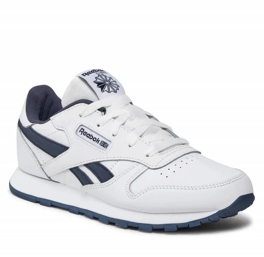 REEBOK CLASSIC LEATHER RUNNING 100069849 WHITE/VECNAV/WHITE