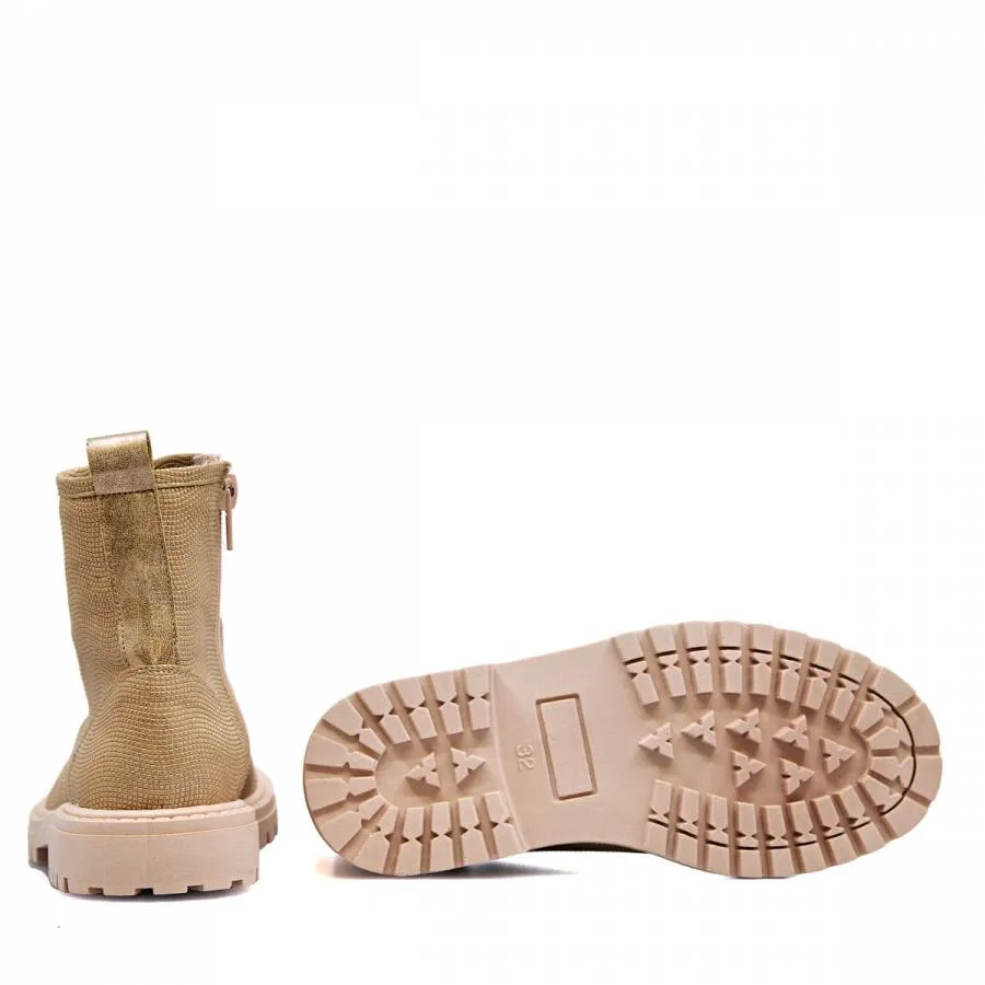 RICCO MONDO BOOTS GIRLS  1874 ANATOMIC BEIGE