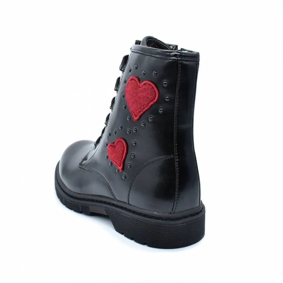 LAURA BIAGIOTTI GIRLS BOOTS 8605 BLACK