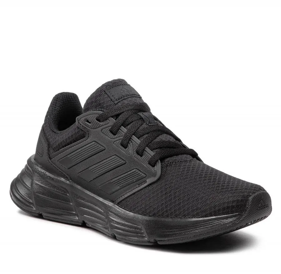 ADIDAS GALAXY 6 SHOES WOMEN RUNNING GW4131 BLACK/BLACK