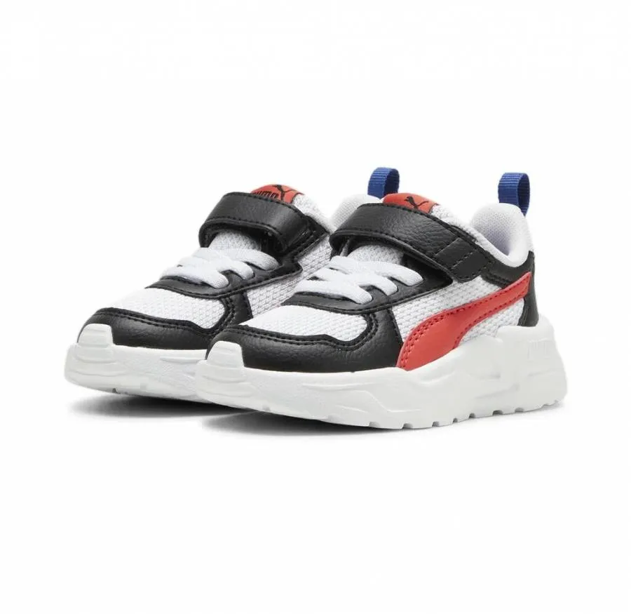 PUMA TRINITY LITE AC+INF RUNNING 391481 09 WHITE/ACTIVE RED/BLACK