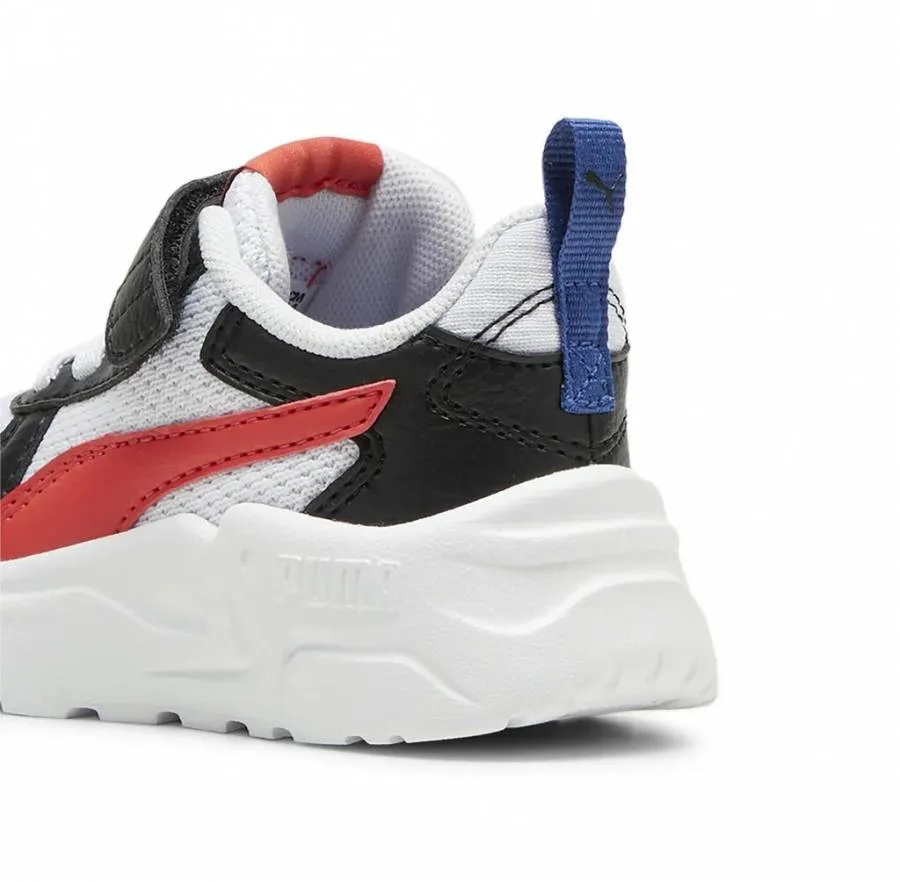PUMA TRINITY LITE AC+INF RUNNING 391481 09 WHITE/ACTIVE RED/BLACK