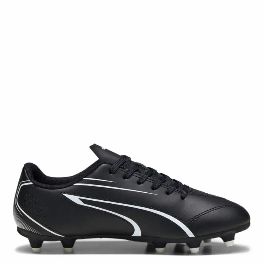 PUMA VITORIA FG/AG JR 107486 01 BLACK/WHITE