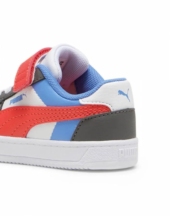 PUMA CAVEN 2.0 BLOCK AC+INF 394463 04 DARK GRAY/BLUE SKIES/RED
