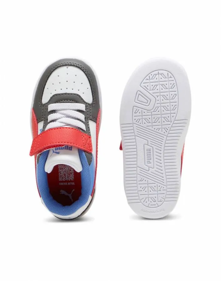 PUMA CAVEN 2.0 BLOCK AC+INF 394463 04 DARK GRAY/BLUE SKIES/RED