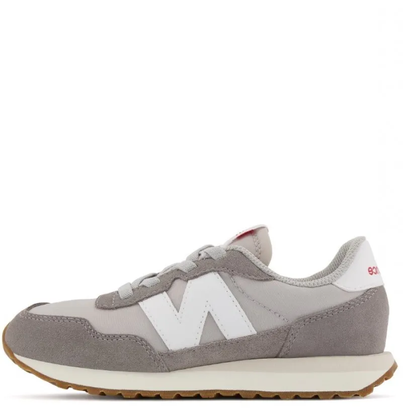 NEW BALANCE 237 UNISEX SNEAKER GRADESCOOL GS237PE GREY/WHITE