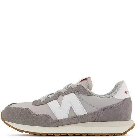 NEW BALANCE 237 UNISEX SNEAKER GRADESCOOL GS237PE GREY/WHITE