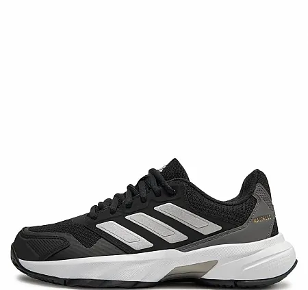ADIDAS COURTJAM CONTROL 3 TENNIS SHOES ID2458 CBLACK/SILVMT/GREFOU