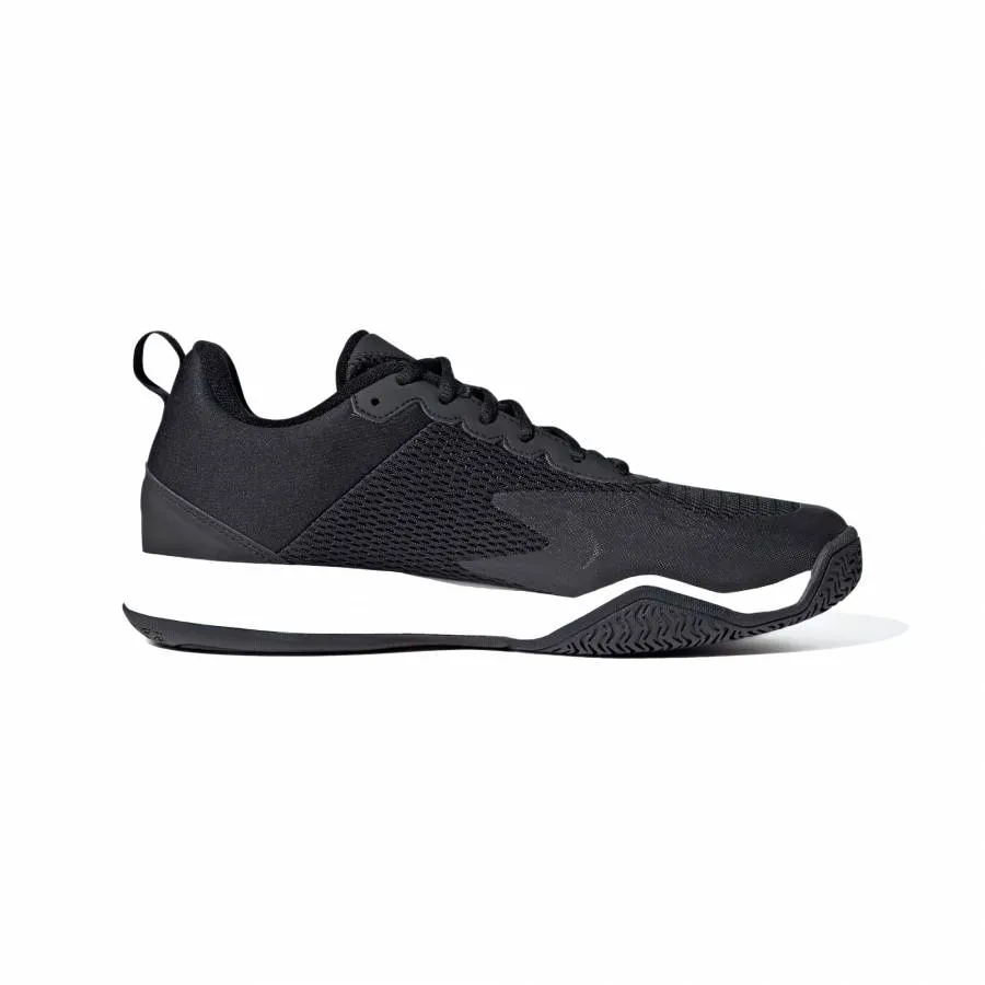ADIDAS COURTFLASH SPEED TENNIS SHOES IF0431 BLACK/WHITE/BLACK