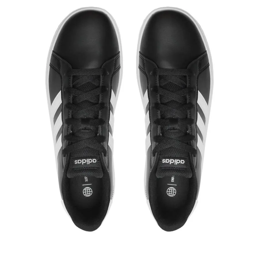ADIDAS GRAND COURT 2.0 LIFESTYLE TENNIS  SHOES GW6503 CBLACK/WHITE