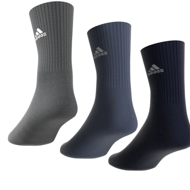 ADIDAS CUSHIONED CREW SOCKS 3 PAIRS IP2634 LEGINK/PRLOIN/DGREYH