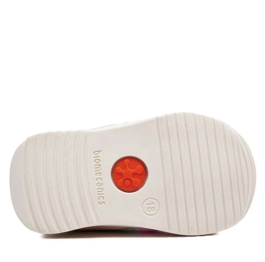 BIOMECANICS SANDAL MARACAS FIRST STEPS  242122-A PETROL/WHITE/GREY