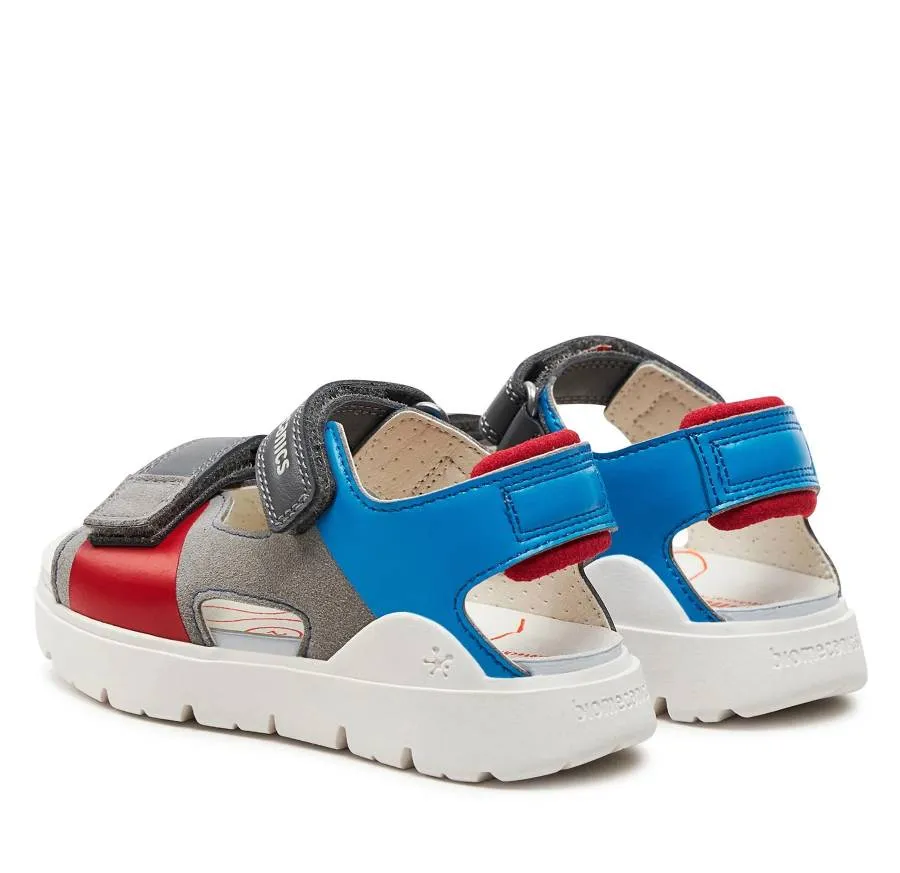 BIOMECANICS SANDAL SPORT 242272-B GREY/RED/ELECTRIC