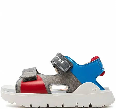 BIOMECANICS SANDAL SPORT 242272-B GREY/RED/ELECTRIC