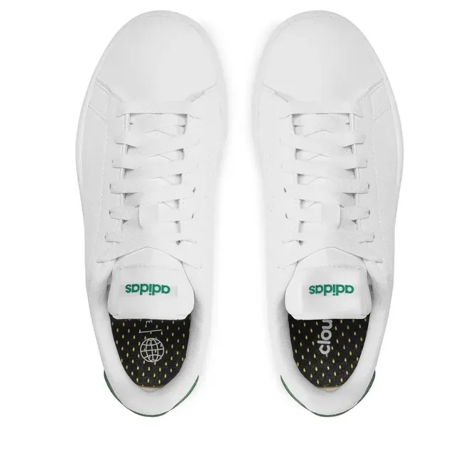 ADIDAS ADVANTAGE LIFESTYLE SNEAKER SHOES GZ5300 FTWWHT/GREEN