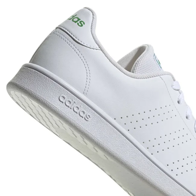 ADIDAS ADVANTAGE BASE COURT LIFESTYLE SNEAKER SHOES GW2063 FTWWHT/GREEN