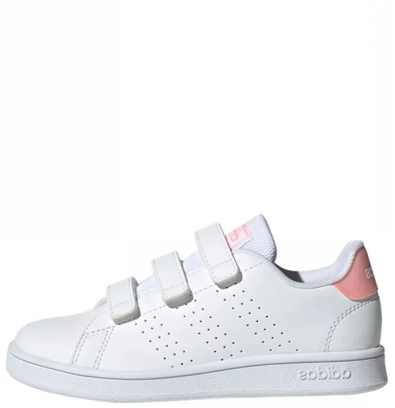 ADIDAS ADVANTAGE CF LIFESTYLE SNEAKER PS WHITE/PINK GW0453
