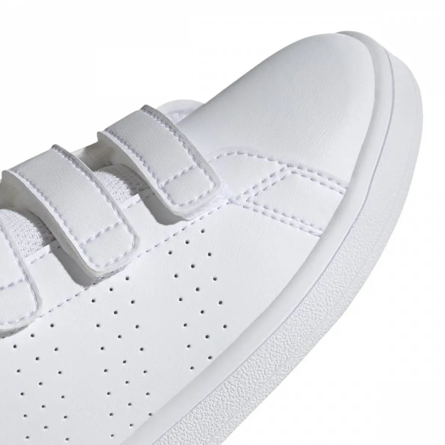 ADIDAS ADVANTAGE C LIFESTYLE SNEAKER PS WHITE/FOUXIA EF0221
