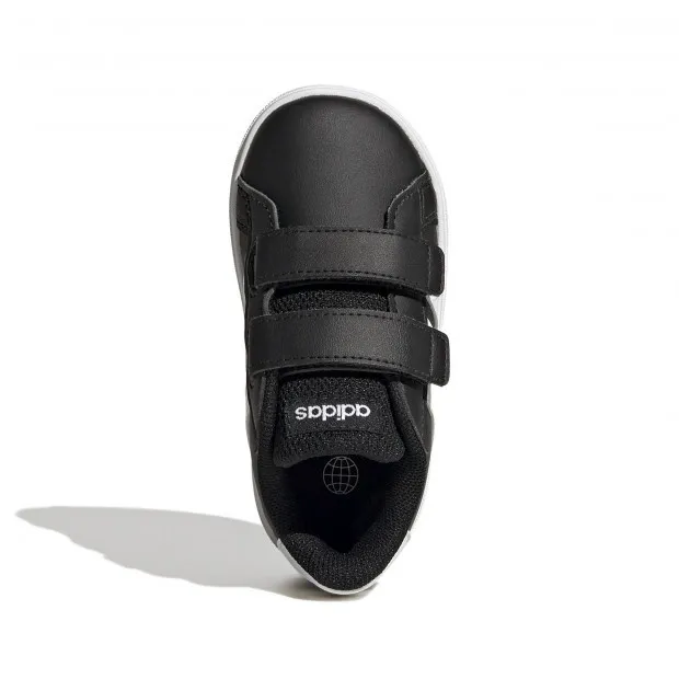 ADIDAS GRAND COURT LIFESTYLE SNEAKER SHOES GW6523 BLACK/WHITE