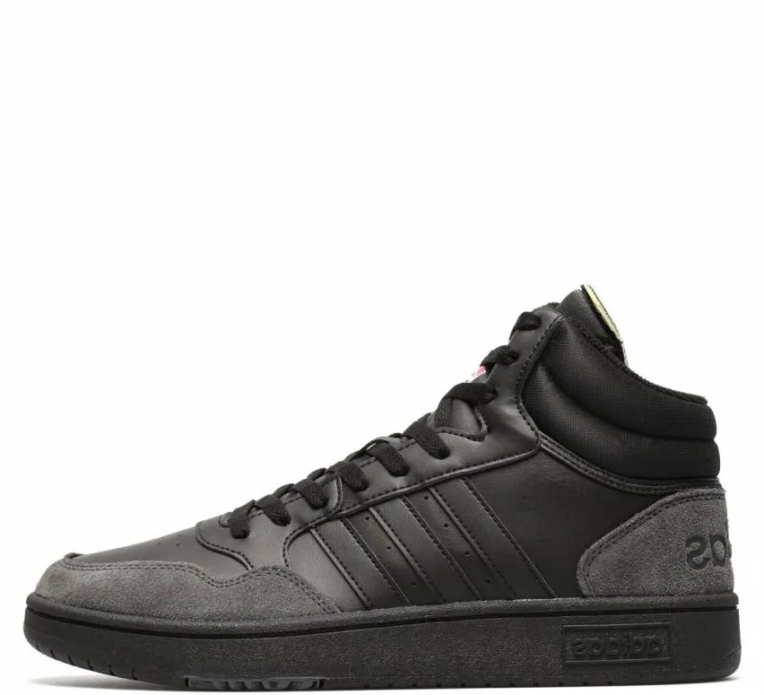 ADIDAS HOOPS 3.0 SNEAKER  MID HP7939 CBLACK/CBLACK/CARBON