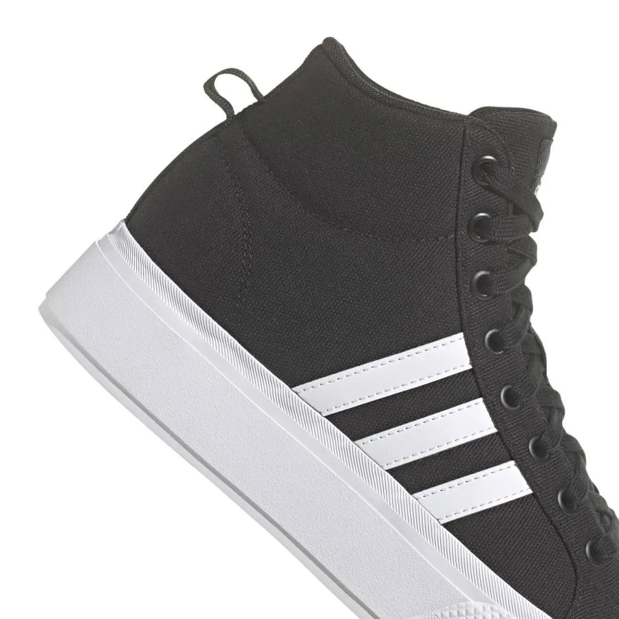 ADIDAS BRAVADA 2.0 MID PLATFORM SNEAKER PLA IE2317 CBLACK/FTWWHT/CBLACK