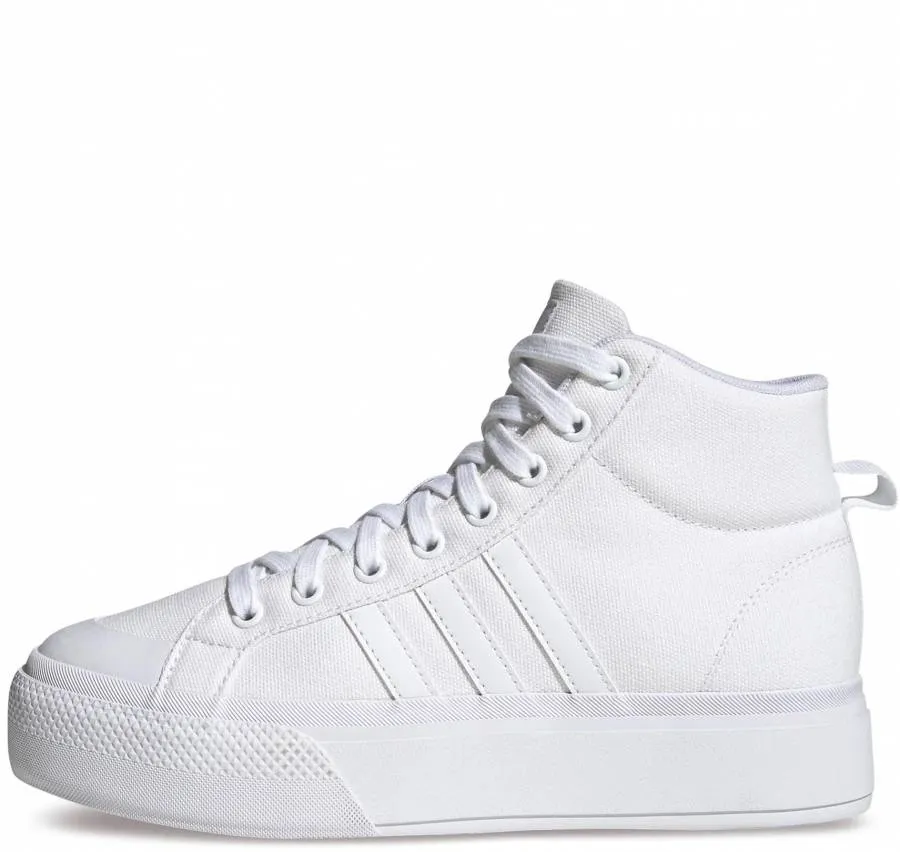 ADIDAS BRAVADA 2.0 MID PLATFORM SNEAKER IE2316 WHITW/WHITE