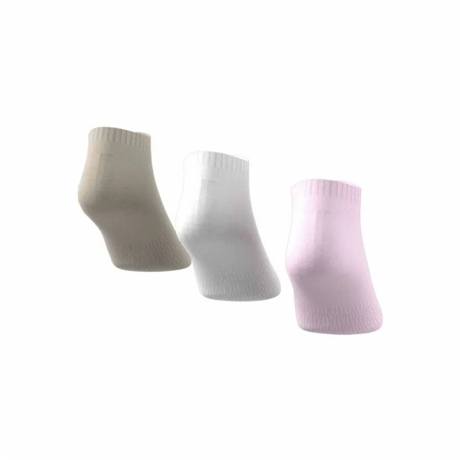 ADIDAS CUSHIONED LOW-CUT SOCKS    IJ8241 3P CLPINK/WHITE/WONBEI