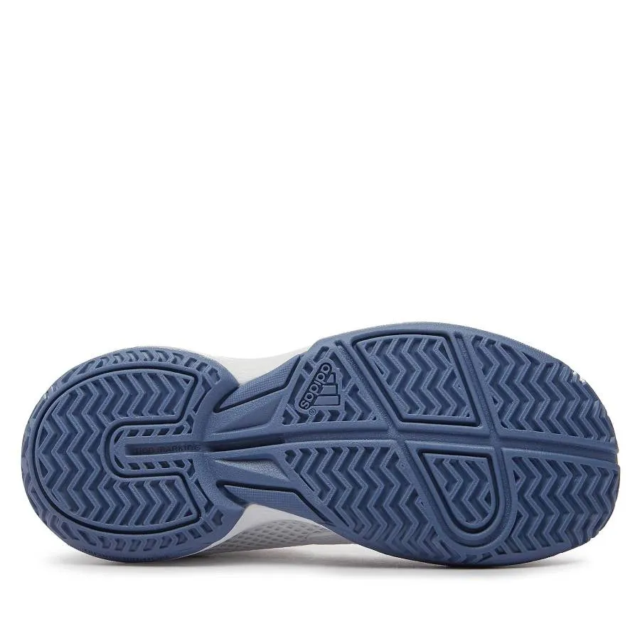 ADIDAS COURTFLASH TENNIS SHOES IG9536 FTWWHT/CBLACK/CREBLU