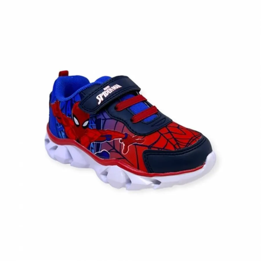 SPIDER-MAN SNEAKER LED LIGHTS SP012695 NAVY/CBLACK/RED