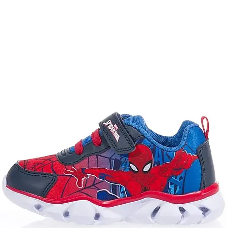 SPIDER-MAN SNEAKER LED LIGHTS SP012695 NAVY/CBLACK/RED