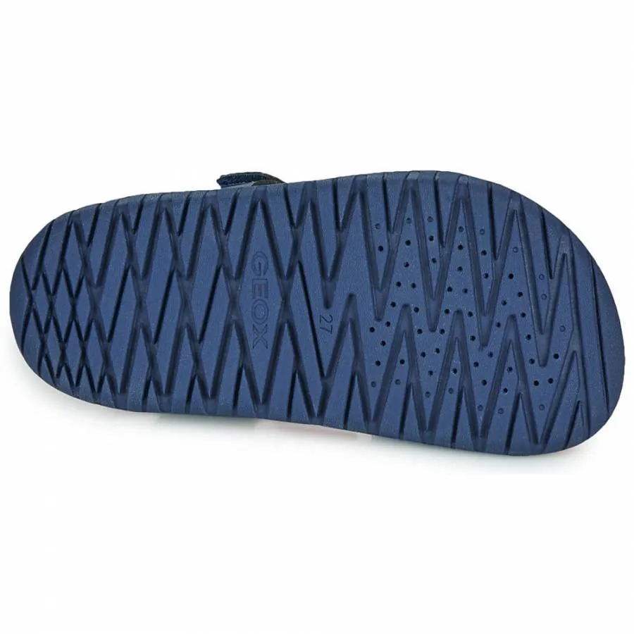 GEOX J SANDAL FUSBETTO B.J35HMA 000BC C0735 1 NAVY/RED JUNIOR SANDALS WATER FRIENDLY