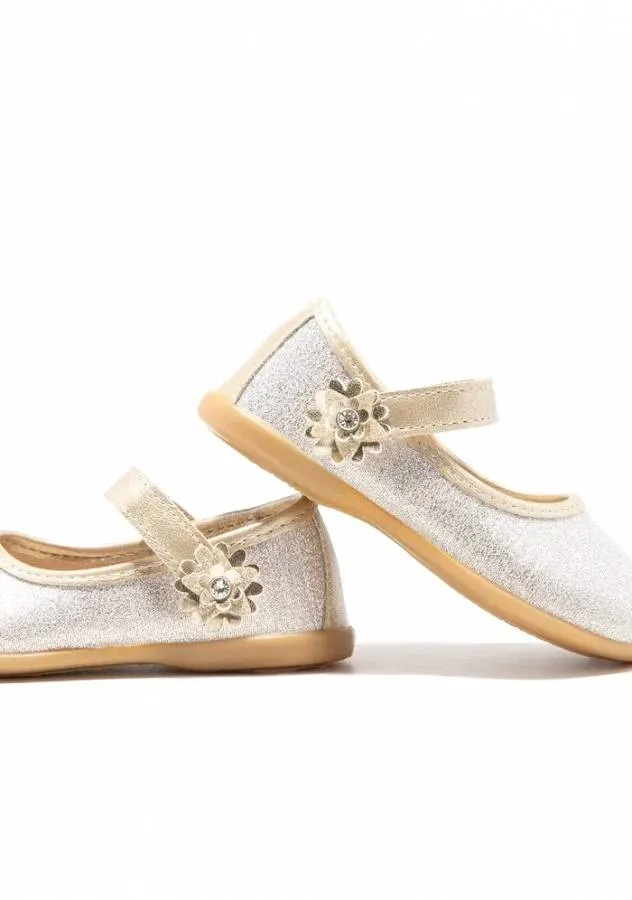 CONGUITOS BALLARINA OSSH102092-GOLD GOLD FLOWERS