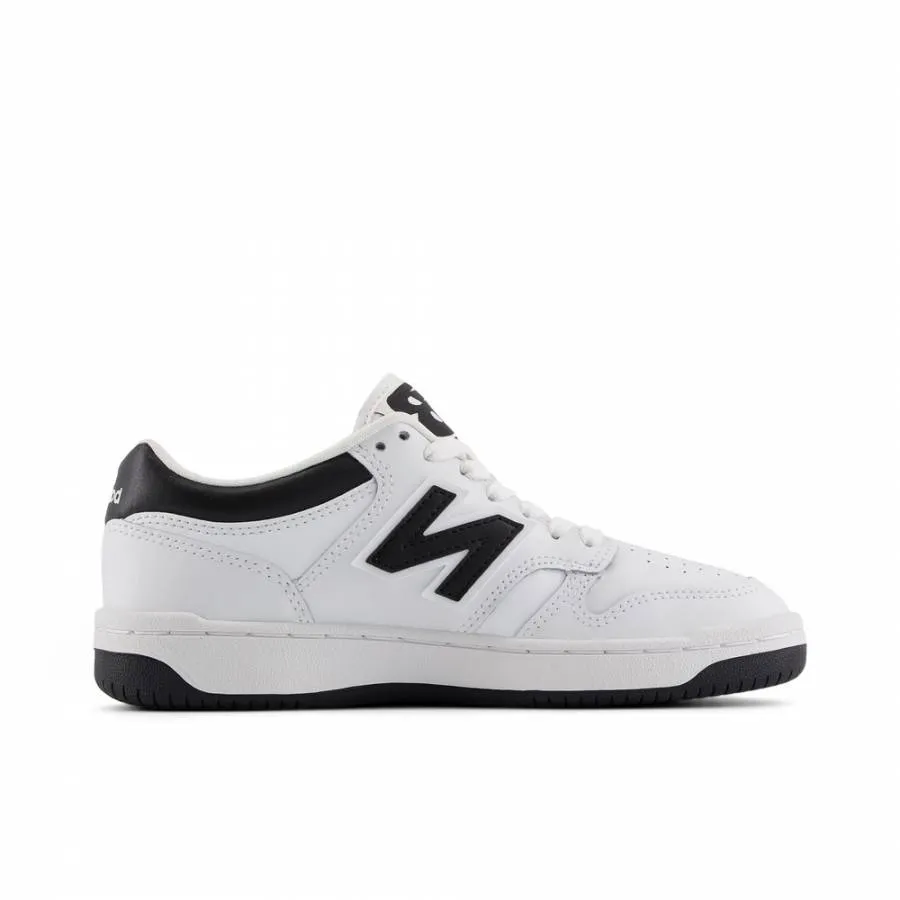 NEW BALANCE 480 CLASSICS GSB480BK UNISEX WHITE/BLACK