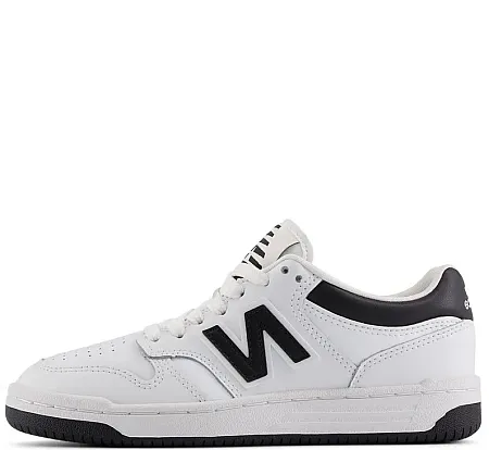 NEW BALANCE 480 CLASSICS GSB480BK UNISEX WHITE/BLACK