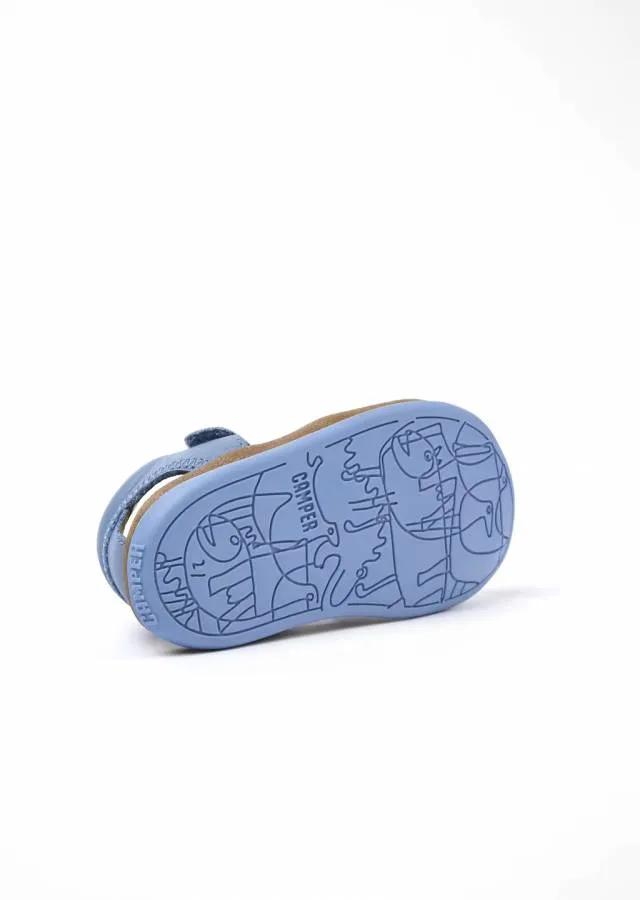 CAMPER SANDAL BOYS BICHO 80372-075 FIRST STEPS BLUE