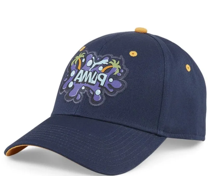 PUMA COMIC CAP KIDS 025423-05 NAVY-BEACH GRAPHIC UNISEX