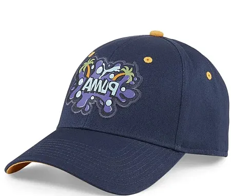 PUMA COMIC CAP KIDS 025423-05 NAVY-BEACH GRAPHIC UNISEX